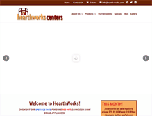 Tablet Screenshot of hearth-works.com